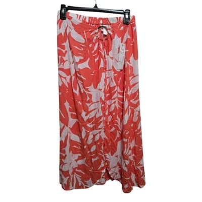 Traje de baño Anne Cole cubre falda o top coral talla mediana tropical floral  Foto 1 de 4