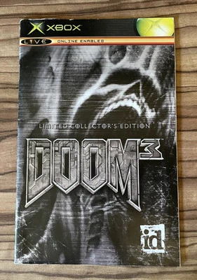 Doom 3 Limited Collector’s Edition XBOX 360 Instruction Manual Booklet - Image 1 of 2