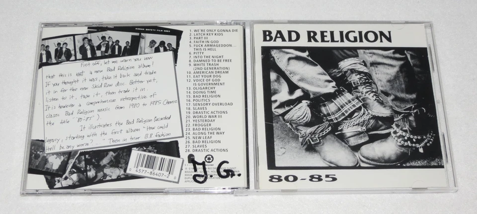 Bad Religion - 80-85 - Musik CD - Bild 1 von 1