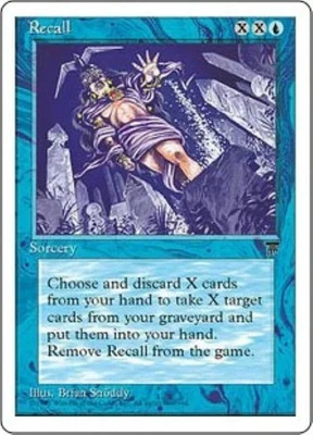 Chronicles  MTG  1 Recall  Magic - Image 1 of 2