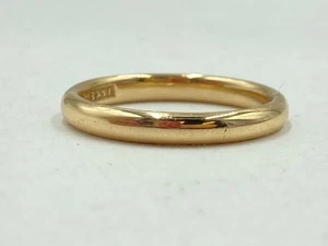 Alianza de boda de oro amarillo de 14 quilates para dama 3 g tamaño: 6,5 (EL1094609) - Imagen 1 de 5