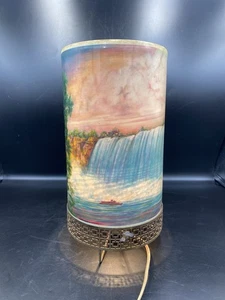 1958 L. A. Goodman Mfg Co. Mid Century Niagra Falls Motion Lamp - Picture 1 of 11