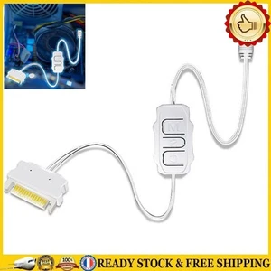 Câble de commande SATA vers 5V 3 broches RGB, câble d\'alimentation SATA allongé - Afbeelding 1 van 11
