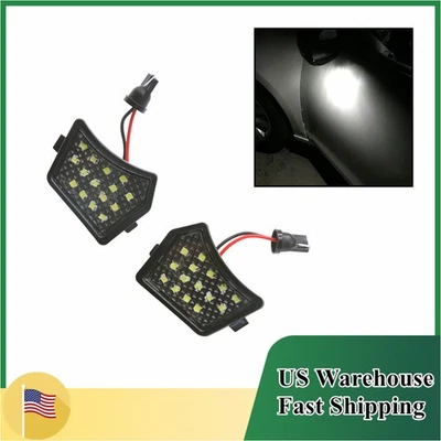 For Jaguar XJ-Type 2010-2019 XF 2019-2021 Car Side Mirror Puddle Lights 2Pcs LED - Изображение 1 из 4