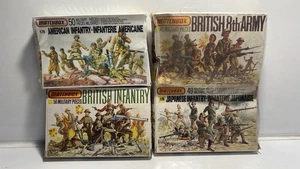 Matchbox 1/76 WWII Infantry – Afrika Korps, British Army & Commandos x5 Sets - Photo 1 sur 10