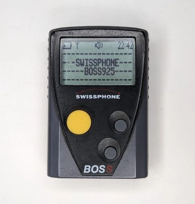 Swissphone BOSS 925 Pager Piepser - Bild 1 von 2