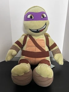Donatello Teenage Mutant Ninja Turtle Plush 18” Nickelodeon Build A Bear Mask - Picture 1 of 9