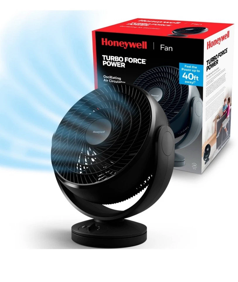 FACTORY Honeywell Fan Turbo Force Power Oscillating Air Circulator HF710