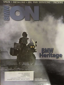 BMW Owners News Magazine August 2006 Spain Detailing Oil Pan Servicing Packaging - Bild 1 von 2