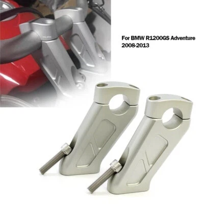 Kit de abrazadera de manillar elevadores de barra de montaje para BMW R1200GS Adventure 2008-2013 Foto 1 de 4