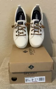 Zapatillas de espuma viscoelástica SPERRY Crest Vibe blancas talla 6,5 excelente estado - Imagen 1 de 10