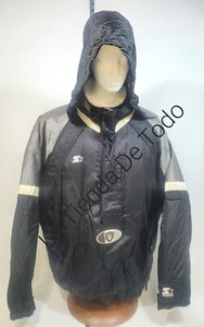 VINTAGE JACKET PUFFER HOODIE FOR STARTER LA RAIDERS FANS FANS XXL 2XL - Picture 1 of 16