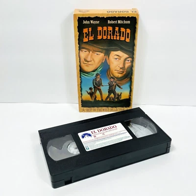El Dorado VHS John Wayne, Robert Mitchum Best Of The West Collection - Imagem 1 de 4