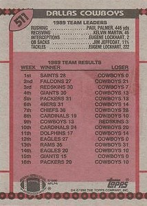 1990 Topps Non Disclaimer Back Football Cards 401-528 You Pick!