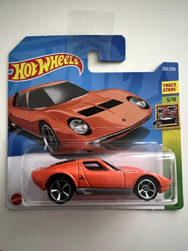 HW Exotics Hot Wheels '71 Lamborghini Miura SV 202/250 2022 - Image 1 of 1