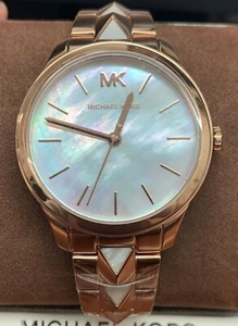Michael Kors Runway Mercer Ladies Quartz Watch with Stainless Steel Strap MK6671 - Picture 1 of 1