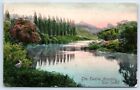 Postcard Twelve Apostles River Severn Ironbridge Posted 1905