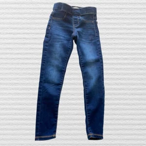 SO Girls 7 Dark Wash Skinny Jeggings Stretch Denim - Picture 1 of 7