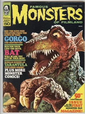 Famous Monsters #50 July 1968 F/VF Gorgo - Image 1 of 2