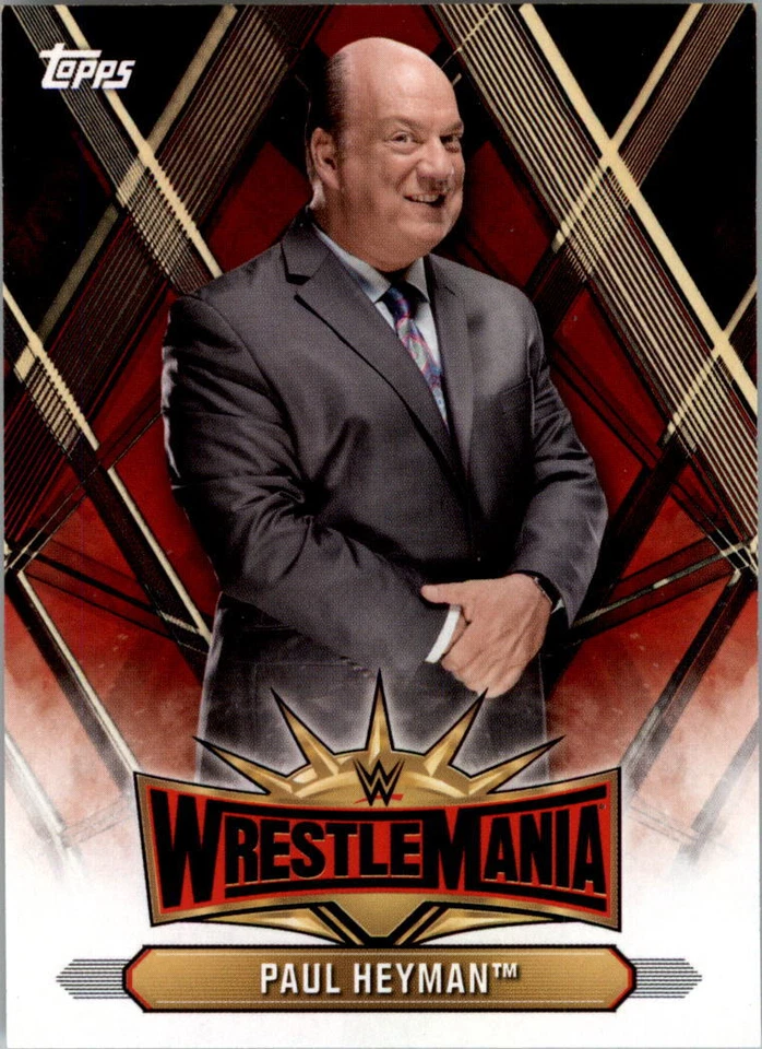 2019 Topps WWE Road to WrestleMania WrestleMania 35 Roster Wrestling Card Pick - Image 1 of 1