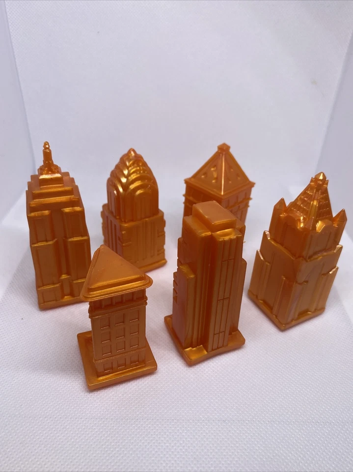 Santorini New York Board Game 6 Replacement Skyscrapers - Image 1 of 1