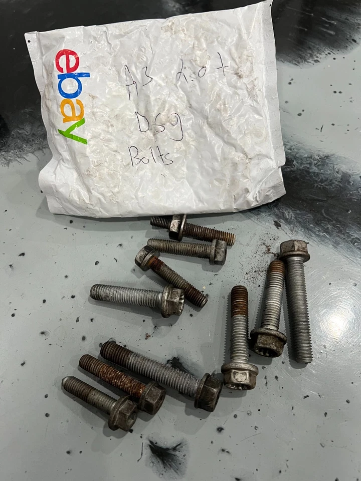 ☑️ 2006-2007 AUDI A3 DSG КОРОБКА ПЕРЕДАЧ БОЛТЫ ДВИГАТЕЛЯ  - Изображение 1 из 1