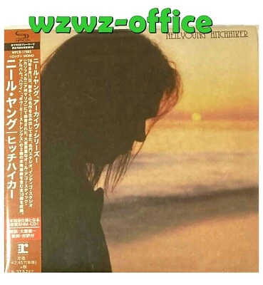 Neil Young SEALED BRAND NEW CD(SHM-CD) "Hitchhiker" Paper Sleeve Japan OBI E - Image 1 of 3