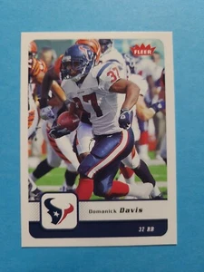 DOMANICK DAVIS 2006 FLEER FOOTBALL CARD # 40 F8769 - Picture 1 of 1