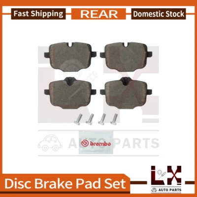 Rear Brembo Ceramic Brake Pads For 2011 2012 2013 2014 2015 2016 BMW 550i xDrive - Image 1 of 4