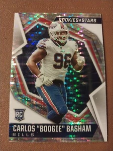 2021 CARLOS BOOGIE BASHAM PANINI RS PULSAR PRIZM NFL ROOKIE CARD RC #193 BILLS - Bild 1 von 3