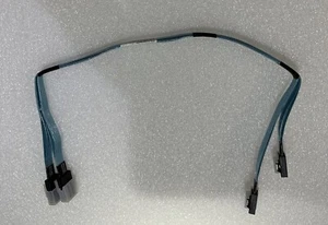 784621-001,747568-001 HPE G10 mSAS 2 Vis2 2x STR -2x 90Deg Blue Cable 24”,22.5” - Picture 1 of 3