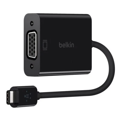 NEW Belkin USB-C to VGA Port HDMI Adapter Projector Video Cable NEW NIB  - Image 1 of 2