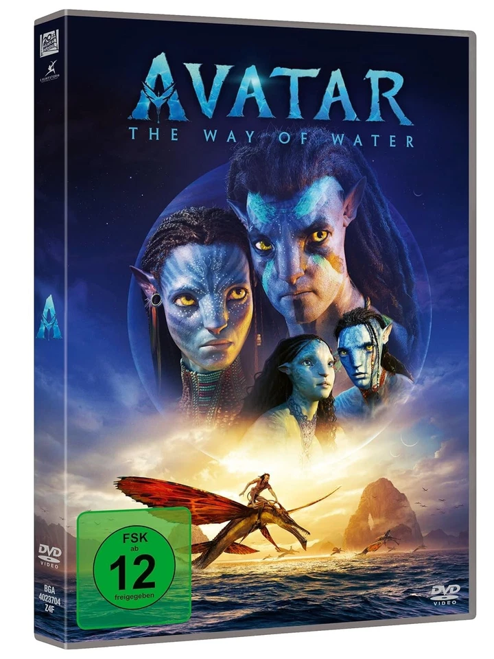Avatar - Teil: 2 - The Way of Water (2023)[DVD/NEU/OVP] von James Cameron - Bild 1 von 4