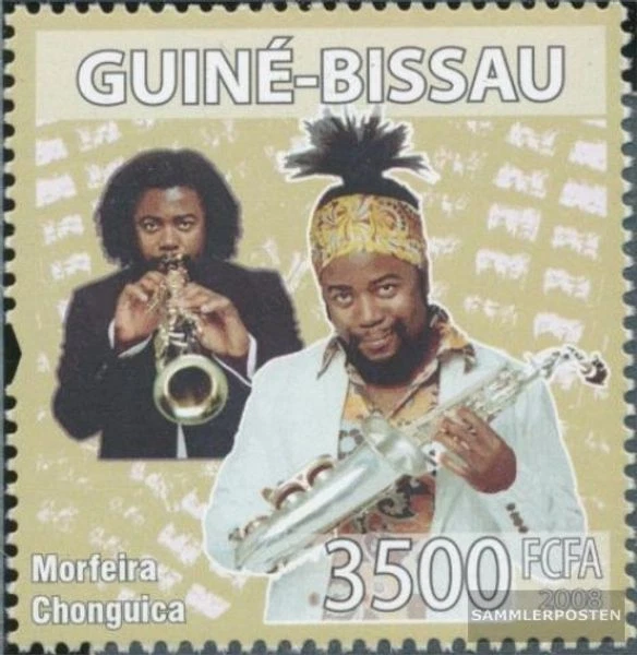 Guinée-bissau 3985 neuf avec gomme originale 2008 africaine musiciens - Photo 1/1