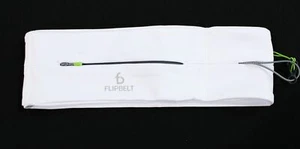FlipBelt Unisex Adult's Classic Edition Running Belt CG2 White Size XS NWT - Picture 1 of 5