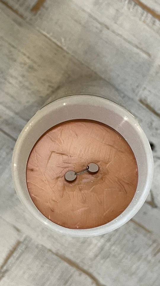 BUTTONS  FASHION--2 HOLE--40mm - MAUVE - 6 PIECES Sewing , Crafting - Image 1 of 1