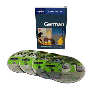 Learn to Speak German Language (4 Audio CD Set w/Phrasebook) listen in your car!