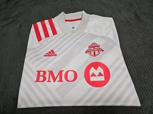 Adidas NEW ADRIANNE #25 Toronto FC Soccer MLS Away Jersey Gray Size Small - Picture 1 of 20