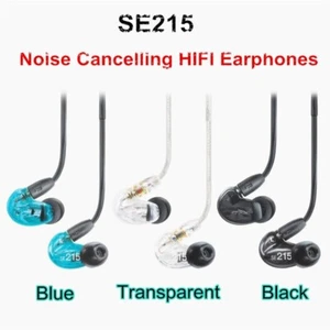 For Shure SE215 In-Ear Clear In-Ear Professional Sound Isolating Headphones - Picture 1 of 6