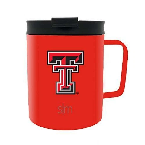 Simple Modern NCAA Texas Tech Red Raiders 12oz Coffee Mug Insulated Travel Cover