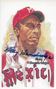 Ray Dandridge Autographed Perez Steele Postcard - Picture 1 of 2