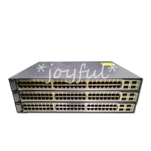 Cisco Catalyst 3750 Series PoE-48  Ethernet Switch WS-C3750-48PS-S - Afbeelding 1 van 1