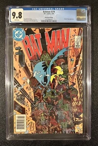 Batman #370 CGC 9.8 HTF Newsstand! Dr. Fang Appearance - Brand New Case - Picture 1 of 2