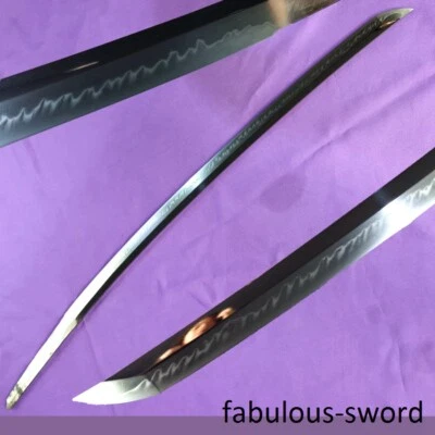 38" yu steel clay tempered japanese samurai katana blade Mirror polishing  - Image 1 of 4