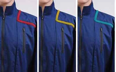 Star Trek Monos Uniforme Mono Azul Disfraz Juegos con disfraces Unisex Fiesta de Carnaval Foto 1 de 4