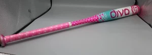 Louisville Slugger DIVA Softball Bat 30" 18.5oz FP  Ultra Lite Drop -11.5 Pink - Picture 1 of 7