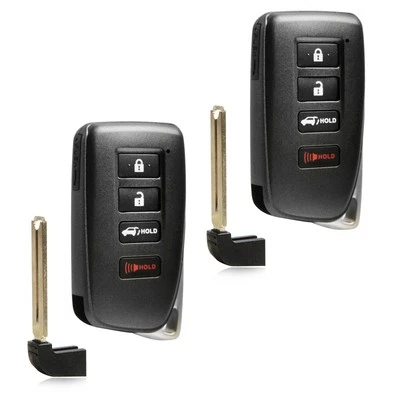 2 Key Fob Remote for 2016-2021 Lexus LX570 RX350 RX350L (HYQ14FBB, G 0010) - Image 1 of 4