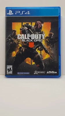 Call of Duty Black Ops 4 (PS4, 2019) Estuche limpio, disco impecable Foto 1 de 3