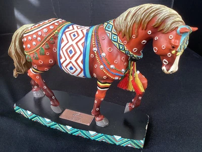 Figura Caballo de un color diferente de Elizabeth Warner 2010 Seminole #20302 Foto 1 de 4