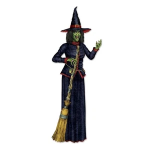 Beistle Jointed Witch - Party Supply Decoration for Halloween - Picture 1 of 1